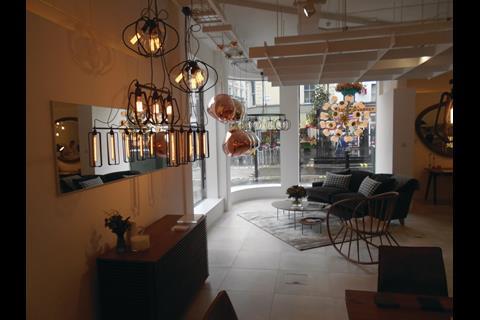 The new Heal's lighting store in London's Westbourne Grove